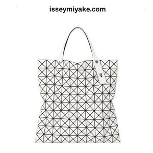 Issey Miyake BaoBao Prism Large Tote Bag in White